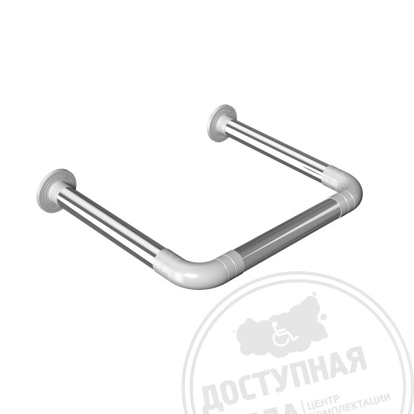 Поручень опорный для мини-раковины, AISI304+PA, D32