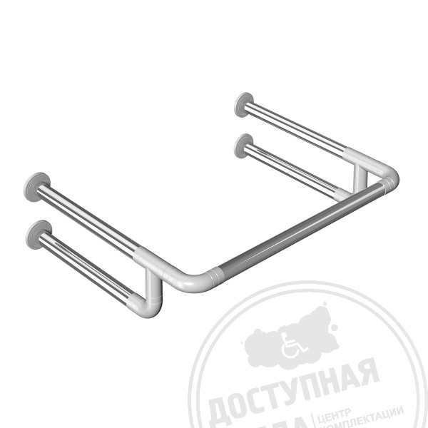 Поручень опорный, пристен, усиленный, AISI304+PA, D32Аналоги: T-Way Ф300ССэ, ИНВАПРОМ ППР-09.01.300.Н, СС-32-30, Ridder Assistent А00130001