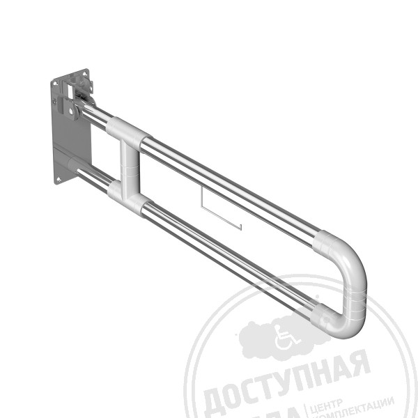 Поручень опорный, откид, тип 1, AISI304+PA, D32Аналоги: ПО-06.02.840.100.250, Nofer 15051.80.F, 801-32М, U13-32-700, U14-32-700, T-Way Ф700СОдэ