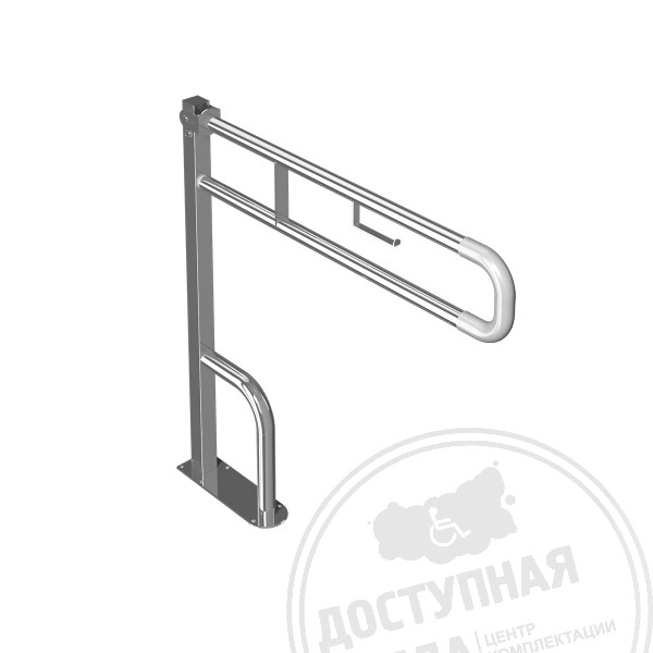 Поручень опорный, откид, напол, AISI304, PA, D32