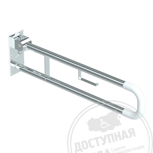 Поручень опорный, откид, тип 8, AISI304+PA, D32Аналоги: ПО-06.02.840.100.250, Nofer 15051.80.F, 801-32М, U13-32-700, U14-32-700, T-Way Ф700СОдэ