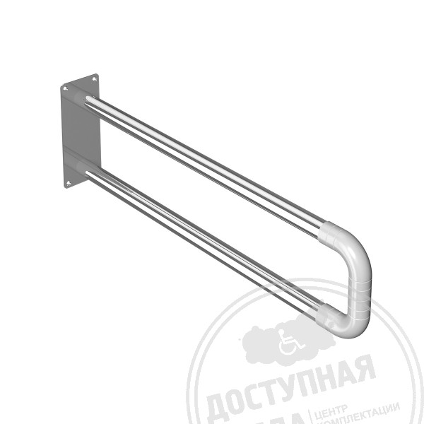 Поручень опорный, не откид, пристен, AISI304+PA, D32Аналоги: 805-32М, T-Way Ф800Сэ, U31-32-800, ПН-07.04.840.100.250.Н