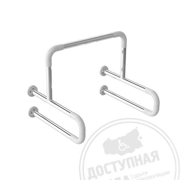 Поручень опорный для писсуара, пристен, AISI304+PA, D32