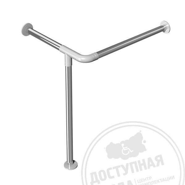 Поручень опорный, для раковины, лев, AISI304+PA, D32