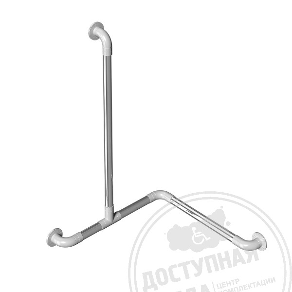 Поручень опорный для ванны, лев, AISI304+PA, D32