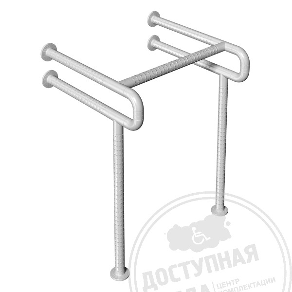 Поручень опорный, двойной, "Антибак", тип 1