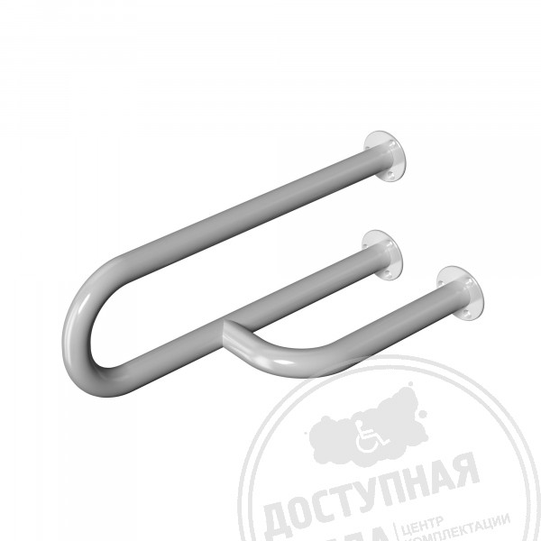 Поручень опорный для санузла, лев, ST3, D38