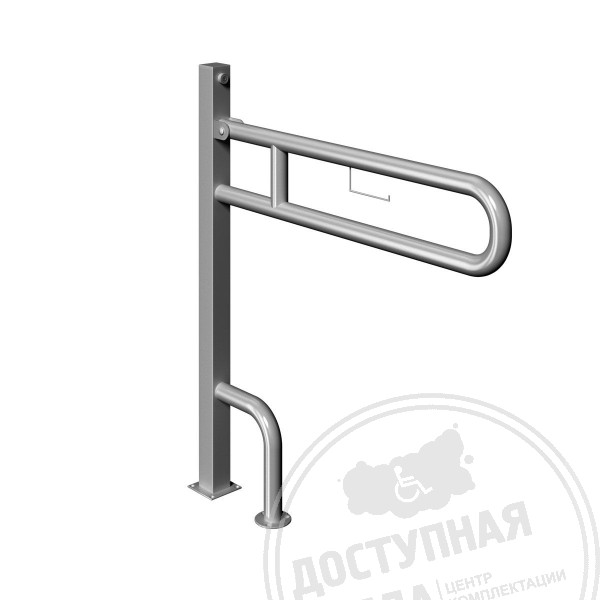 Поручень опорный, откидной, тип 2, ST3, D38