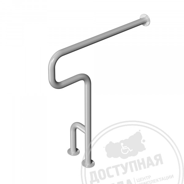 Поручень опорный для санузла, тип 1, прав, ST3, D38