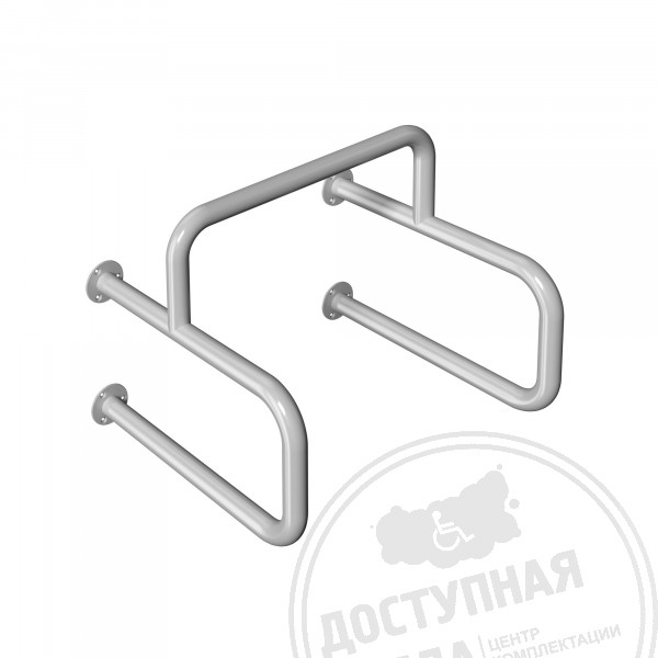 Поручень опорный для писсуара, пристенный, ST3, D38
