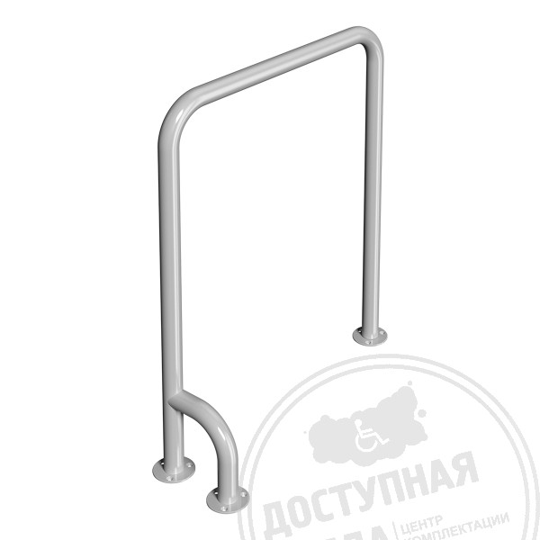 Поручень опорный, П-образный, лев, ST3, D38