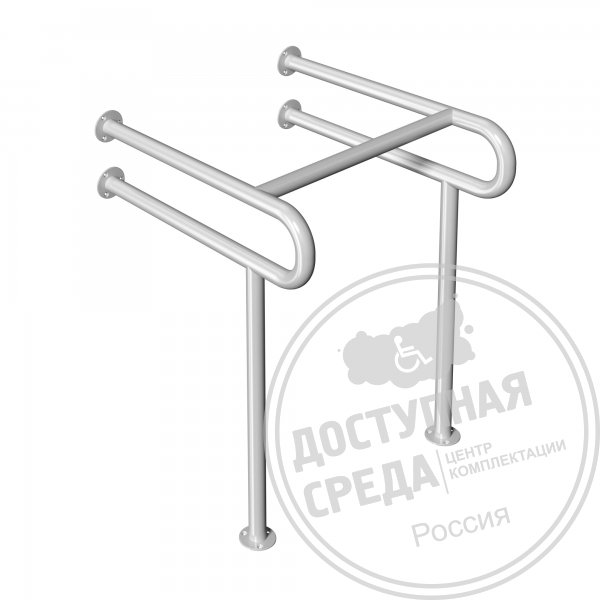 Поручень опорный, двойной, ST3, D38