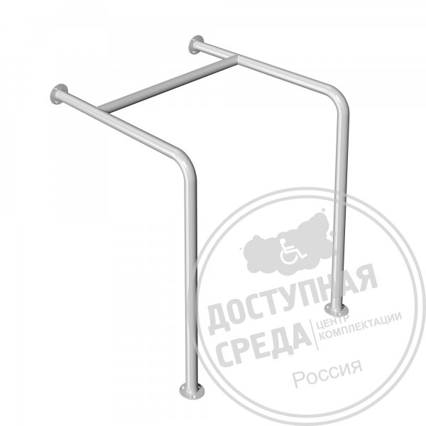 Поручень опорный к стене и к полу, ST3, D38