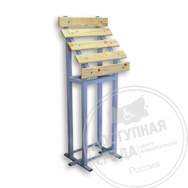 Скамья наклонная, для улицы и помещений, М2, ST3