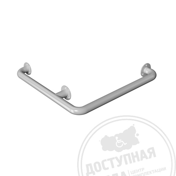 Поручень опорный, разборный, угловой, тип 1, ST3, D38