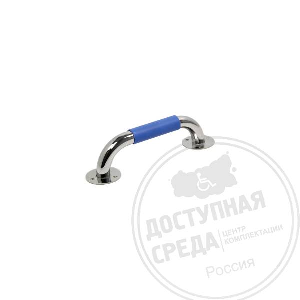 Поручень опорный, пристенный, тип 1, AISI 304/PVC, D32