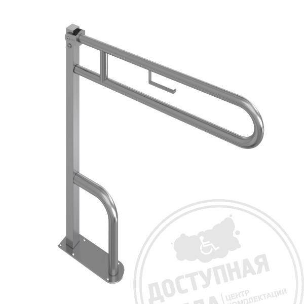 Поручень опорный, откидной, тип 2, AISI 304, D32