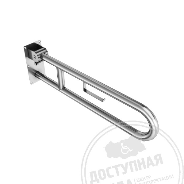 Поручень опорный, откидной, тип 8, AISI 304, D32Аналоги: ПО-06.02.840.100.250, Nofer 15051.80.F, 801-32М, U13-32-700, U14-32-700, T-Way Ф700СОдэ