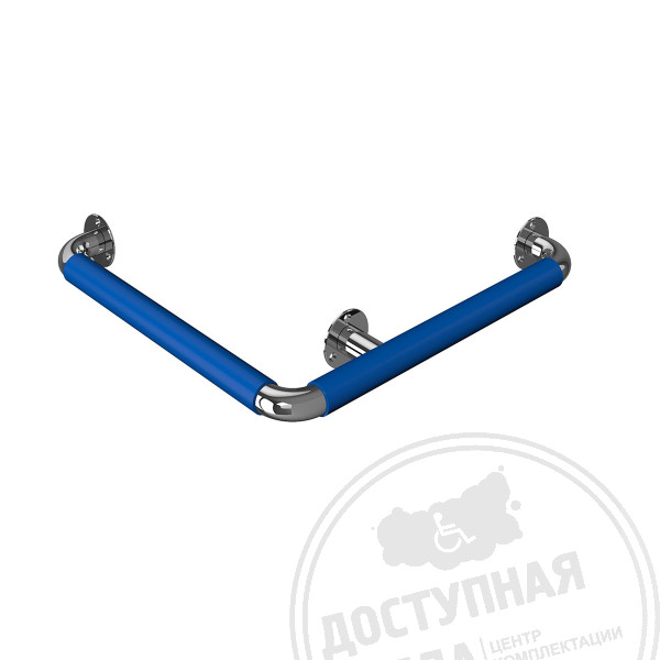 Поручень опорный, внешний, AISI 304/PVC, D38