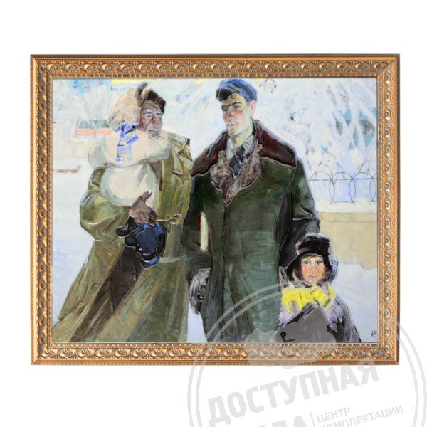 Картина 2D «Отцы», тактильная арт. 903-4-FATHERS-PVC3, купить по цене 5 917 ₽, с доставкой по РФ