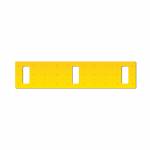Трафарет для установки индикаторов через сверление, 210х950х3 мм