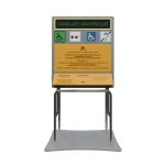 Тактильно-звуковая мнемосхема для входной группы