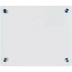 Крепление прямое из оргстекла 5 мм для тактильной мнемосхемы 300x400 мм, с держателями