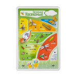 Стенд обучающий, тактильно-звуковой «Насекомые», с интегрированной индукционной системой, 440x640 мм