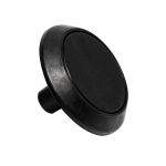 Конус гладкий, со штифтом и вставкой, D35x35, H-5мм, I-15мм, PU PL, черный и черный (преодолимое препятствие, непреодолимое препятствие)