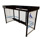 Остановка общественного транспорта для МГН антивандальная, эконом