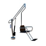 Подъемное устройство для бассейнов из нержавеющей стали, электромеханический тип с аккумулятором