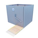 Пляжная кабинка для МГН 2165х2300х3160 мм