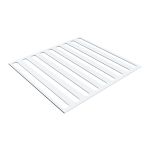 Прижим для монтажа тактильной плитки (направление движения, полоса), 500х540 мм