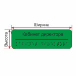 Табличка комплексная из оргстекла, толщиной 3мм, материал покрытия - УФ печать полноцветная, индивидуальная