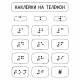 Тактильные наклейки, прозрачный, 110x120мм