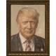Портрет 3D Дональд Трамп., тактильный: цена 9 500 ₽, оптом, арт. 10086-8