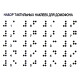 Тактильные наклейки, прозрачный, 75x100мм