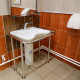 Поручень опорный для раковины, тип 2, AISI 304, D38