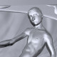 Картина 3D «Купание красного коня», тактильная
