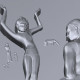 Картина 3D «Девочка на шаре», тактильная
