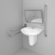Зеркало антивандальное, AISI304, 450x650 мм