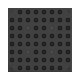Полиуретановая тактильная плитка черного цвета 500х500х5 с линейными конусами купить по оптовой цене с доставкой по РФ