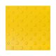 Плитка тактильная для непреодолимых препятствий 500х500х5 ПВХ желтая | Купить оптом