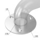 Поручень опорный, креплен к стене и полу, AISI304+PA, D32, инд